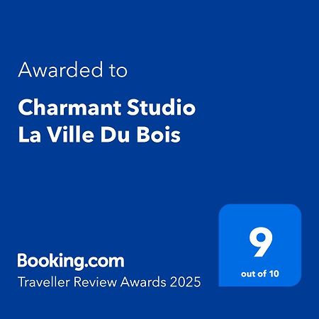 Charmant Studio La Ville Du Bois Zewnętrze zdjęcie